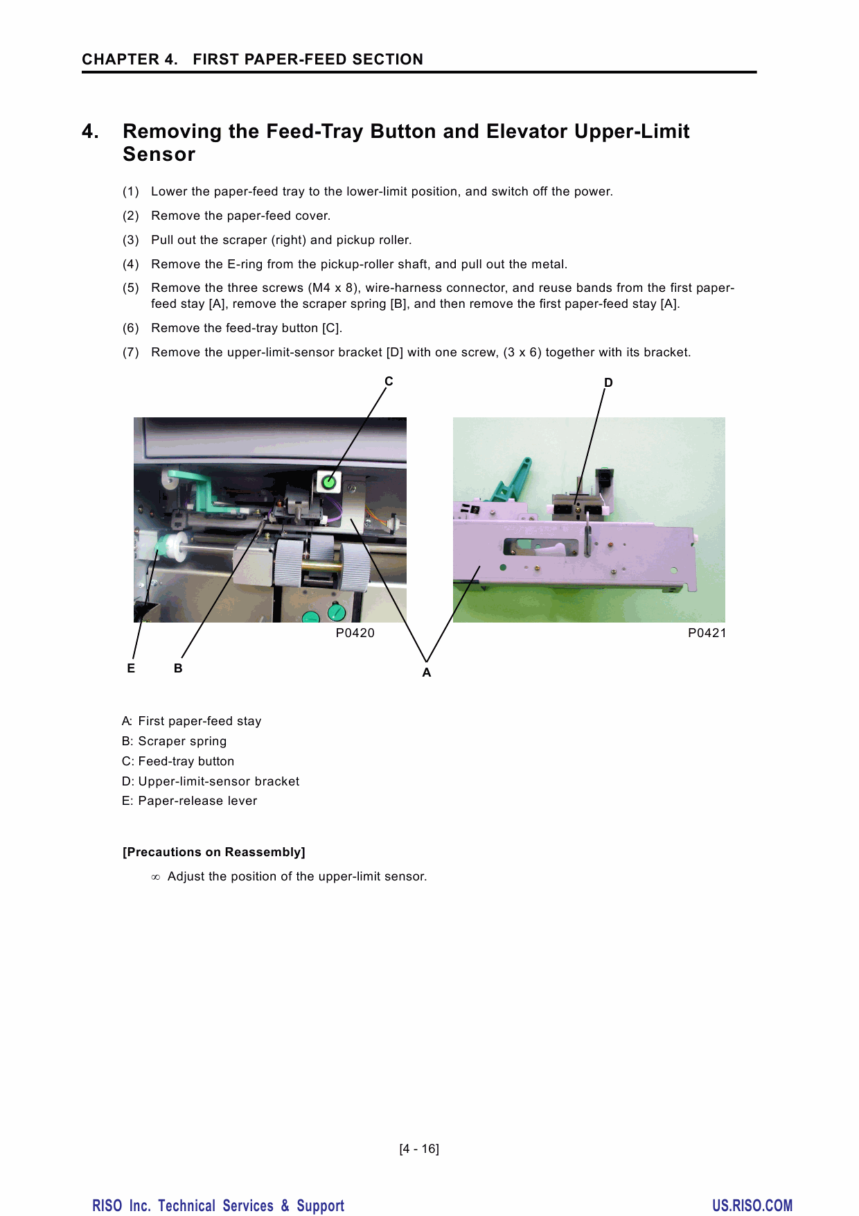 RISO RP 3100 3500 3590 3700 3790 TECHNICAL Service Manual-2